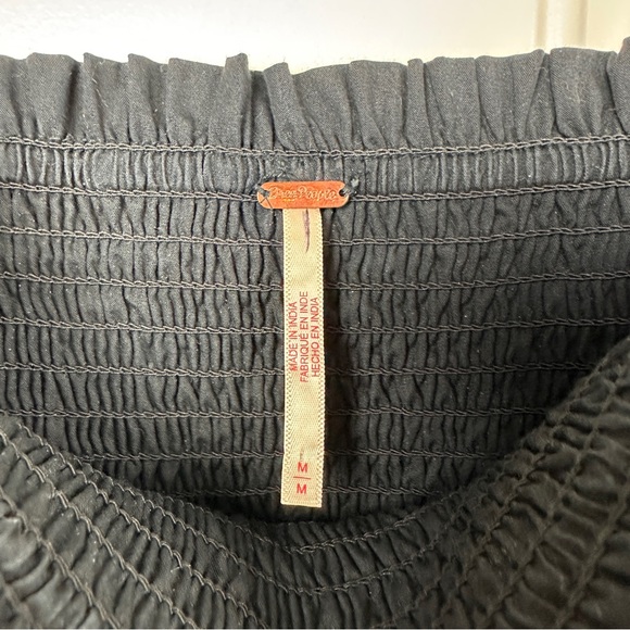 Free People Black tiered maxi dress Medium - Picture 7 of 10